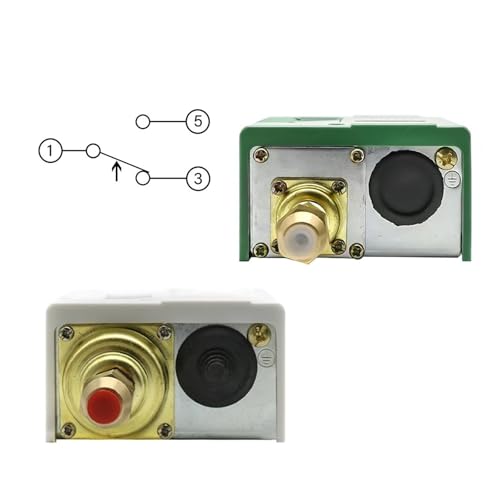 Control diferencial de presión electrónico SSNS-110 para compresores de aire 6
