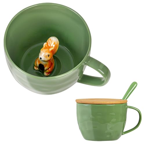 Cadeau Femme Homme Original Utile Ecureuil Tasse A Cafe The Cadeaux Anniversaire Femme Homme Tasse...