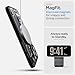 Spigen Ultra Hybrid MagFit Direct Digital Printing Case for iPhone 16 Pro Max [Custom Design][Compatible with Magsafe] - Zero One Black
