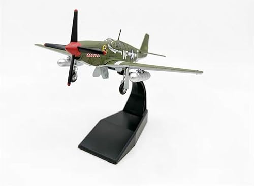 Miniatura 2 de Modelo de avión fundido a troquel P-51 Mustang 172 de América del Norte