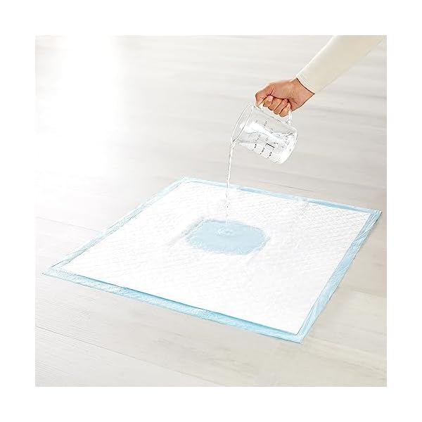 Amazon-Basics-Dog-and-Puppy-Pee-Pads-with-Leak-Proof-Quick-Dry-Design-for-Potty-Training-Heavy-Duty-Absorbency-X-Large-28-x-34-Inches-Pack-of-50-Blue-White Amazon-Basics-Dog-and-Puppy-Pee-Pads-with-Leak-Proof-Quick-Dry-Design-for-Potty-Training-Heavy-Duty-Absorbency-X-Large-28-x-34-Inches-Pack-of-50-Blue-White