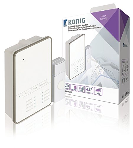 Preisvergleich Produktbild König SAS-WDB212 Grau, Weiß Video Zugangssystem