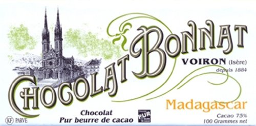 Chocolat Bonnat Madagascar 75% Dark Chocolate Bar