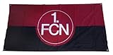 FCN Flagge (1. FC Nürnberg), deutsche Polisportivgesellschaft
