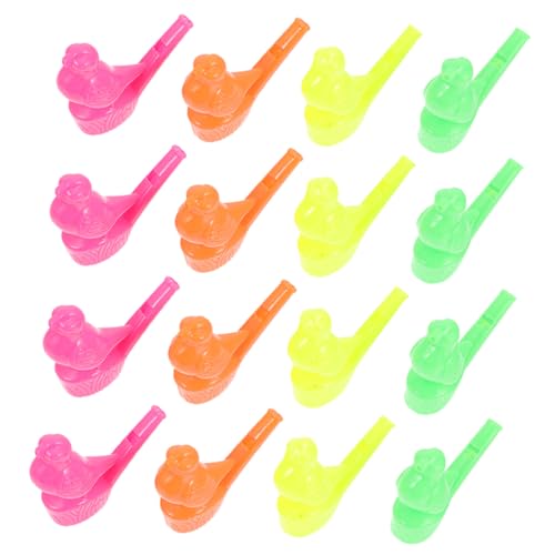 ifundom Accesorios Para Silbatos De Pájaro 16 Piezas Silbatos De Agua Silbatos De Fiesta Con Forma De Pájaro Para Niños Y Niñas Silbato Musical Para Cumpleaños