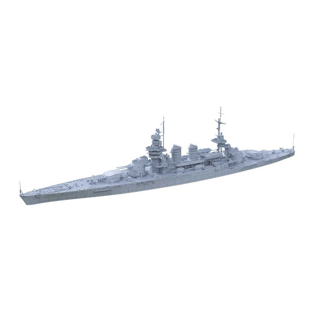 MRY-SFW SSC200546-A 1/200 zestaw do budowy modelu wojskowego Włochy ConteDiCavour klasa okręt pancerny segmentowy kadłub