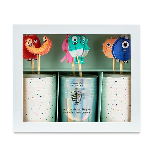 Daydream Society Little Monsters - Cupcake Decorating Kit - Set