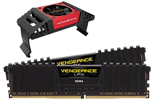 Image of Corsair CMK32GX4M2K4133C19 VENGEANCE LPX 32GB (2x16GB) DDR4 4133 (PC4-33000) C19 PC Memory Black