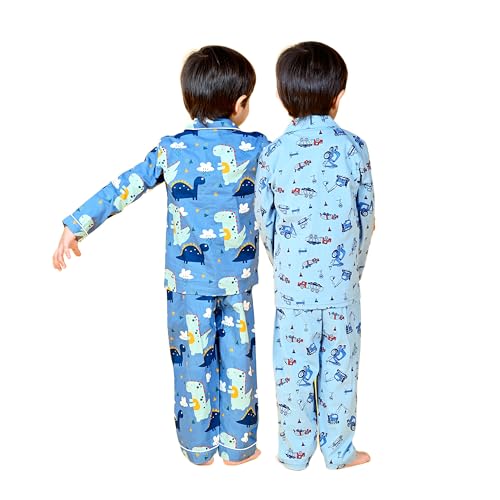 Image of Jam & Sugar Boys Cotton Printed Night Suit Set