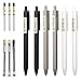 Dancepandas Portamine 0,5 6PCS Matite Meccaniche 0,7mm Mechanical Pencil Con 60 Ricambio di Piombo, Ricariche Nere per Progetto di Disegno Scrivere Creare Disegni d'Arte