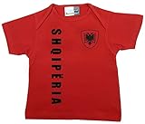 Mit diesem coolen Albanien Baby T-Shirt kann man sich überall im Training Sport oder Freizeit sehen lassen
