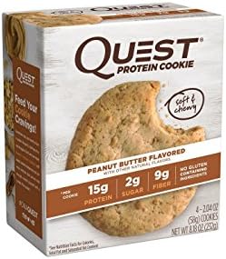 Quest Protein Cookie, Peanut Butter, 4 Little Cookies