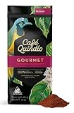 Cafe Quindio Gourmet - Medium Roast 100% Colombian Excelso Ground Arabica Coffee - 16 Ounce Bag (454g)