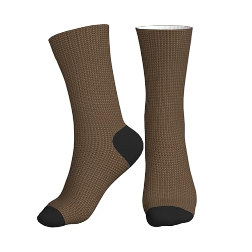 Aubnva Calcetines deportivos con estampado de caza de ciervos para hombre y mujer, transpirables, antideslizantes, para gimnasio, trotar y entrenar, 2 Negro-2, Altoa única