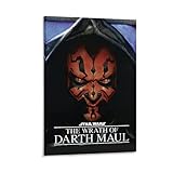 Wrath of Darth Maul Ryder Windham Leinwand Wandkunst Wohnzimmer Poster Schlafzimmer Malerei,Leinwand Kunst Poster Und Wandkunst Bilddruck Moderne Familienzimmer Dekor Poster 24x36inch(60x90cm)