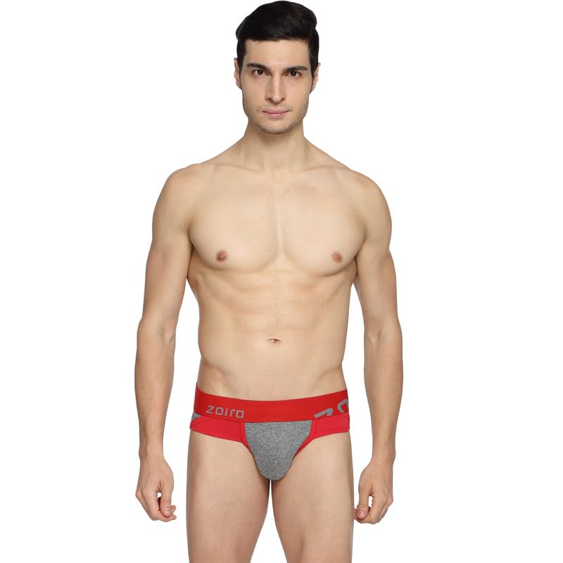 Image of Zoiro Men's Cotton Solid Brief Combo Pack |Colour's May Vary