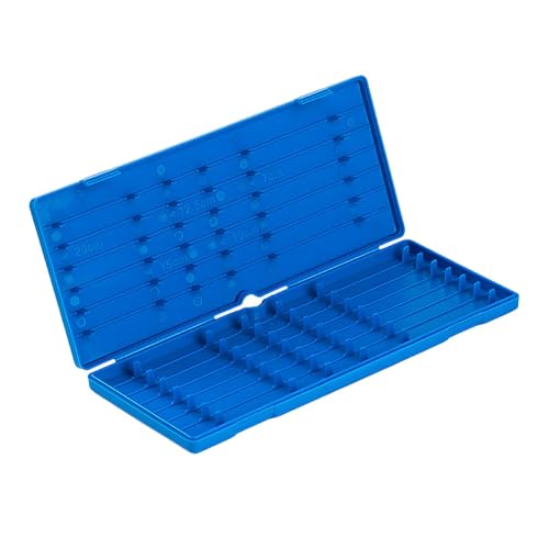 Caja para Aparejos de Pesca de Carpas, Doble Cara, 23.3 cm (9.17 pulgadas), Ligera y Portátil, Estuche Impermeable para Organización de Anzuelos y Líderes