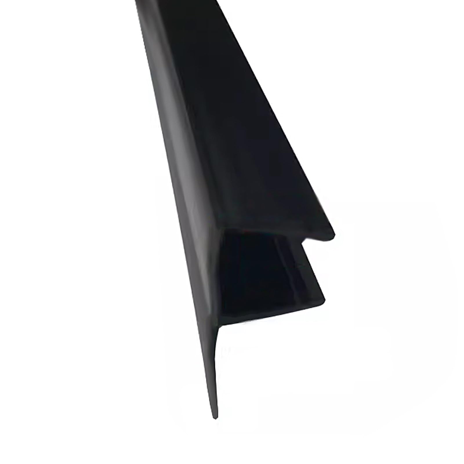 90° Magnetic Shower Door Seal – 2x200cm PVC Strip For 6/8/10/12mm Frameless Glass Doors, Leak-Proof