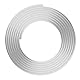 KWOKWEI Rundrohr Aluminium Alu Ø 6,35mm, 1060 Aluminiumrohr Länge 6M Metall Aluminium Rundrohr 1mm Wandstärke Aluminium nahtloses Rundrohr für Klimaanlage, Kompressor, Kühlschrank