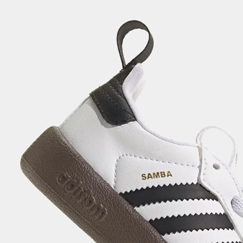 Adifom Samba 360 Infant Toddler Lifestyle Shoes (Cloud White/Core Black/Clear Granite)3