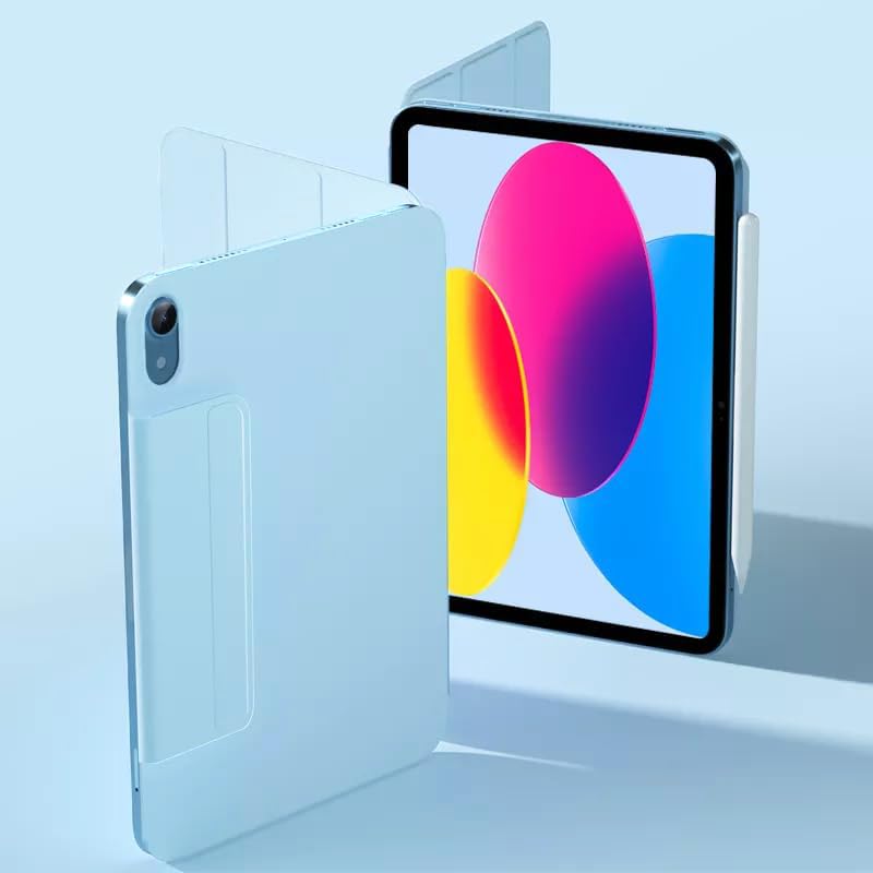 Image of ProElite Case Cover for Apple iPad (A16) 11th /10th Gen (2025 /2022) Cover, Smart Magnetic Case Cover for Apple iPad 11th /10th Generation 2025 /2022, Haze Blue