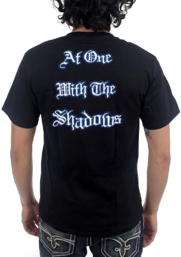 Skeletonwitch - Mens At One With The Shadows T-Shirt in Black, Size: X-Large, Color: Black