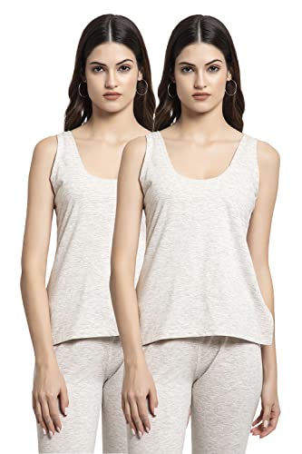 Image of Armisto Women's Winter Thermal Vest /Stretchable Cotton Lycra /Super Soft /Sleeveless