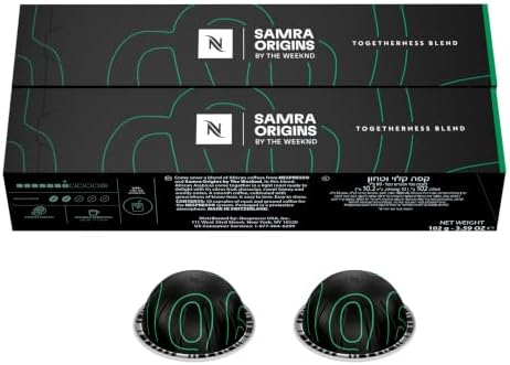 Nespresso Vertuo, Double Espresso, 20-Count Espresso Pods