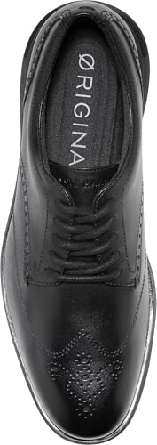 Cole Haan Cole Haan Men's Originalgrand Energy One Wingtip, Black/Black/Black, 7.5-W US