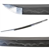 Japanese Samurai Wakizashi Sword Functional Real Sharp Hand Forged Folded Steel Clay Tempered Katana 1095 Carbon Steel Blade