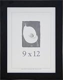 Frame USA Corporate Series 9x12 Art and Photo Frames (Black Satin)