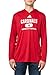 adidas Men's NCAA Designed for Training Lightweight Hoodie, Team Power Red/White/University of Louisville