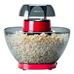 Cecotec Máquina de Palomitas Eléctrica Fun&Taste P'Corn Easy. Palomitero, 1200 W, Sistema de Inyección de Aire, Tazón Extraíble, Tapa Antiadherente y Extraíble, Diseño Compacto
