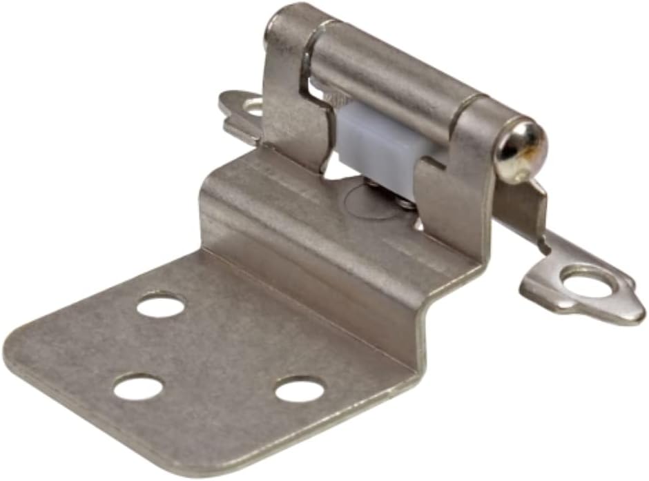 Satin Nickel 3/8-in. Inset Hinge (25-pairs)
