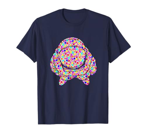International Dot Day Colorful Dotted Astronaut Camiseta