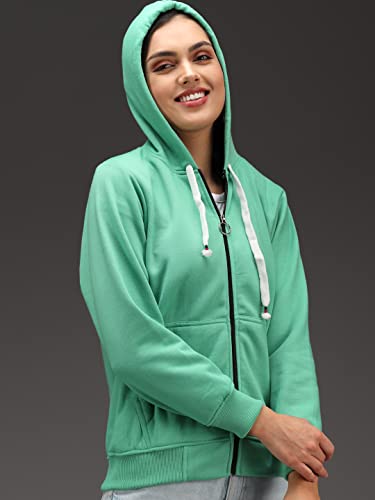 Image of eKools� Women's Fleece Winters Hoodie Sweatshirt Zipper with Pockets (Flee1 Series)
