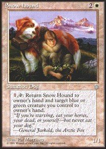 Magic The Gathering - Snow Hound - Ice Age