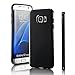 Samsung Galaxy S7 edge Case,Slim Thin Scratch Resistant TPU Cover and Gel Rubber Soft Skin Silicone Protective Bumper Case (Black)