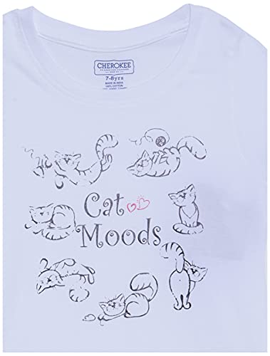 Image of Girl's Cotton Pajama Set