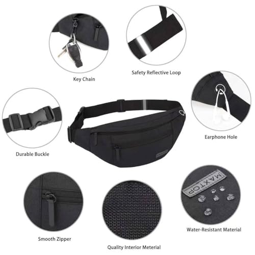 MAXTOP Large Fanny Pack
