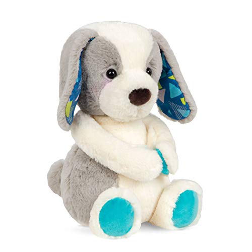 B. Toys By Battat Happy Hues – Candy Pup – Huggable Dog Stuffed Animal Toy – Soft & Cuddly Plush Puppy – Washable – Newborns, Toddlers, Kids, Multi, 12 Inches #TOP5