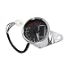 YC DLLL Universal Moto Moto LED Digital Doble Velocímetro Odómetro Medidor de...