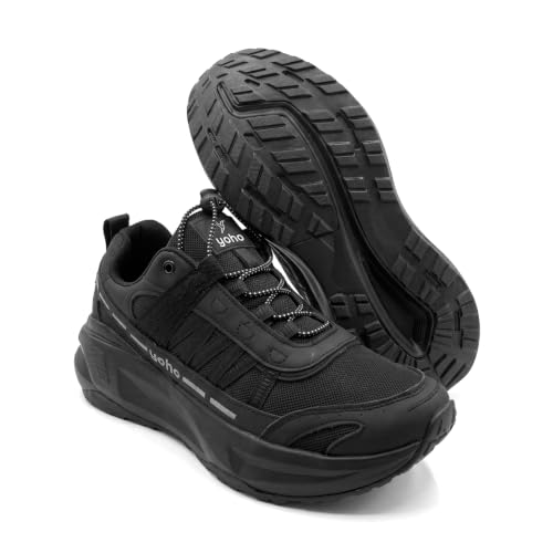 Image of YOHO Men's Sneakers Jipsi | Stylish, Comfortable, Anti Skid & Breathable | Walking, Jogging & Lace Up Casual Sport Shoes for Man /Gents