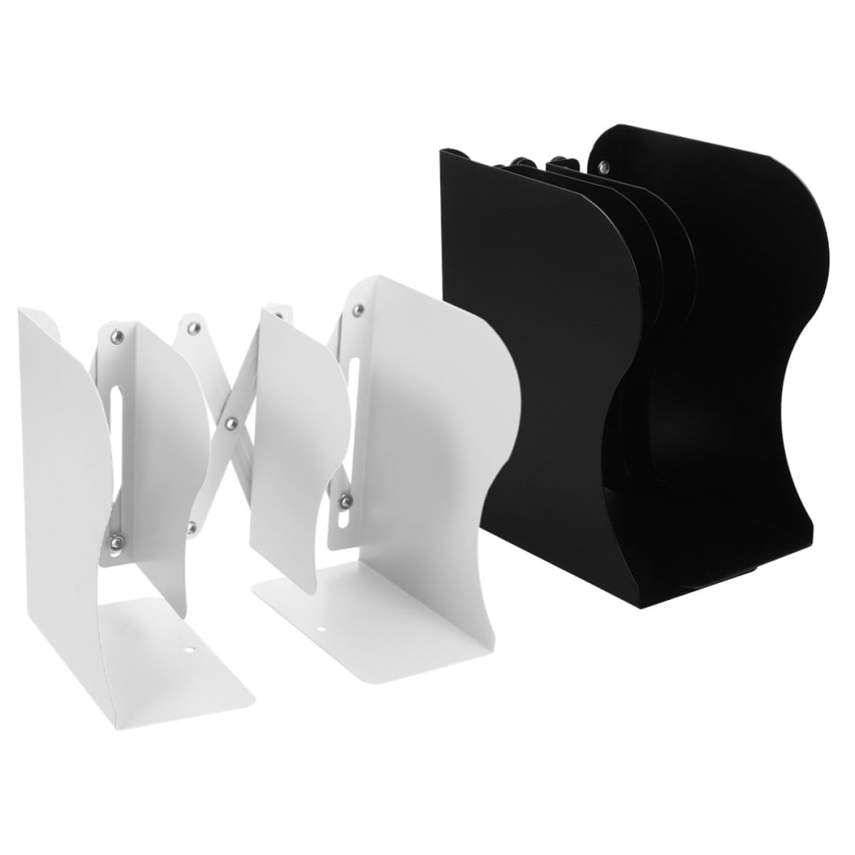 Sujetalibros 2 Piezas de Metal, Estante Extensibles