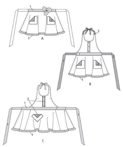 Mccall's Patterns M6366 Aprons #TOP2