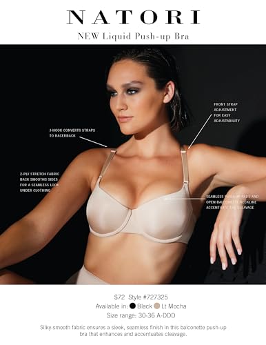 Natori Women's Liquid Convertible Balconette Push-up4