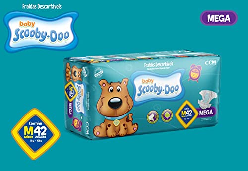 FRALDA SCOOBY DOO MEGA M 42 TIRAS