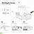Quictent 10x20 Heavy Duty Party Tent with 4 Removable Mesh Windows & Ventilation - Waterproof Outdoor Canopy Tent for Weddings, Backyard Events, Shelter, UV Protection (White)