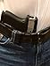 GARRET MACHINE Deep Concealment IWB Holster Compatible with Glock 43 / Glock 43X for Every Day Concealed Carry (EDC) Appendix or Inside The Waistband (IWB/AIWB). Complete with Optional Claw.