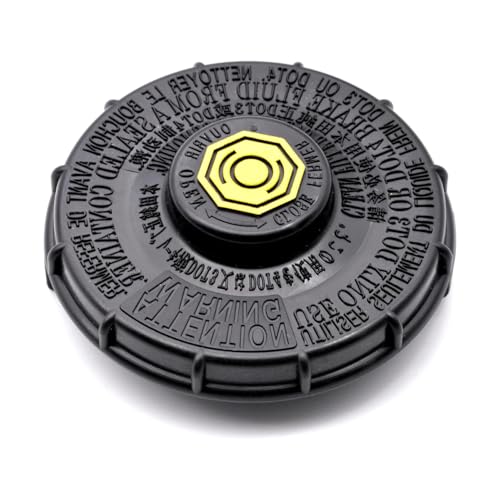 The Brake Master Cylinder Fuel Tank Cap Is Suitable for Replacement of The Honda 46662-Sle-J 01 46662-Sdc-A02 46662-S8a-003 Master Cylinder Head. (Black)